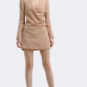 AQ/AQ mauve long sleeve dress